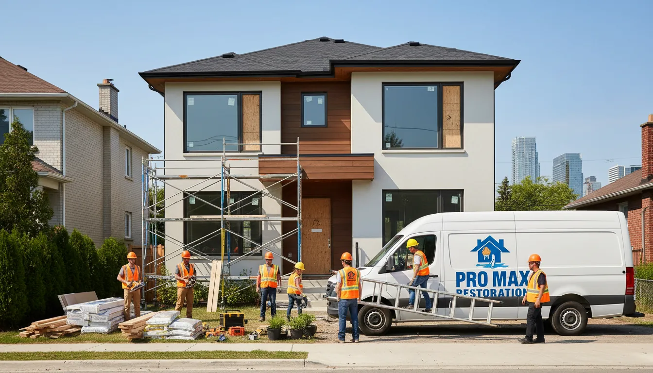 Full home renovation project completed in Toronto