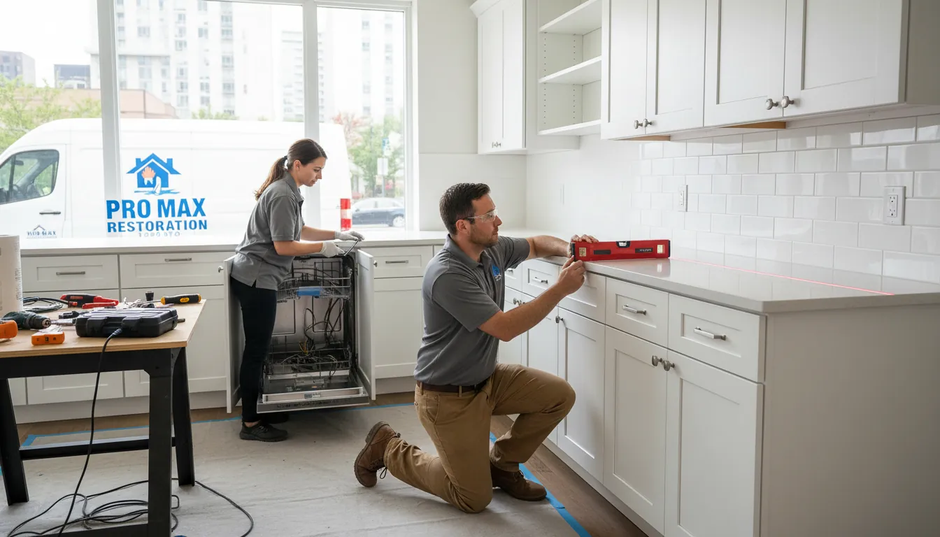 Full kitchen renovation project in Toronto home