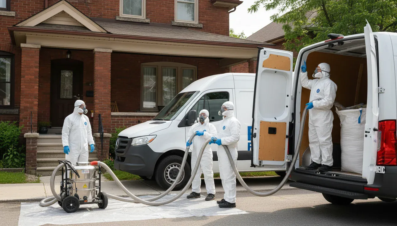 Asbestos Removal service by Pro Max Restoration in Toronto and GTA