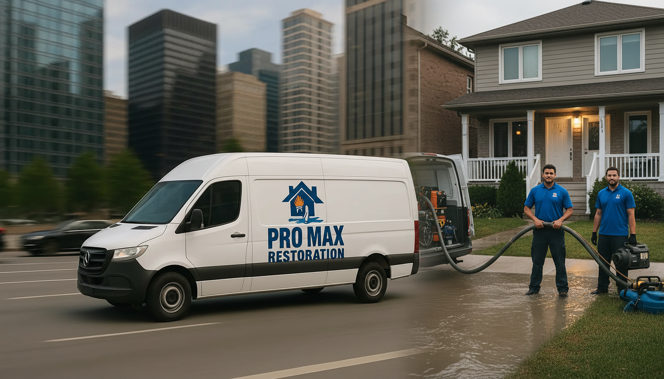 Professional mold removal by Pro Max Restoration in Toronto